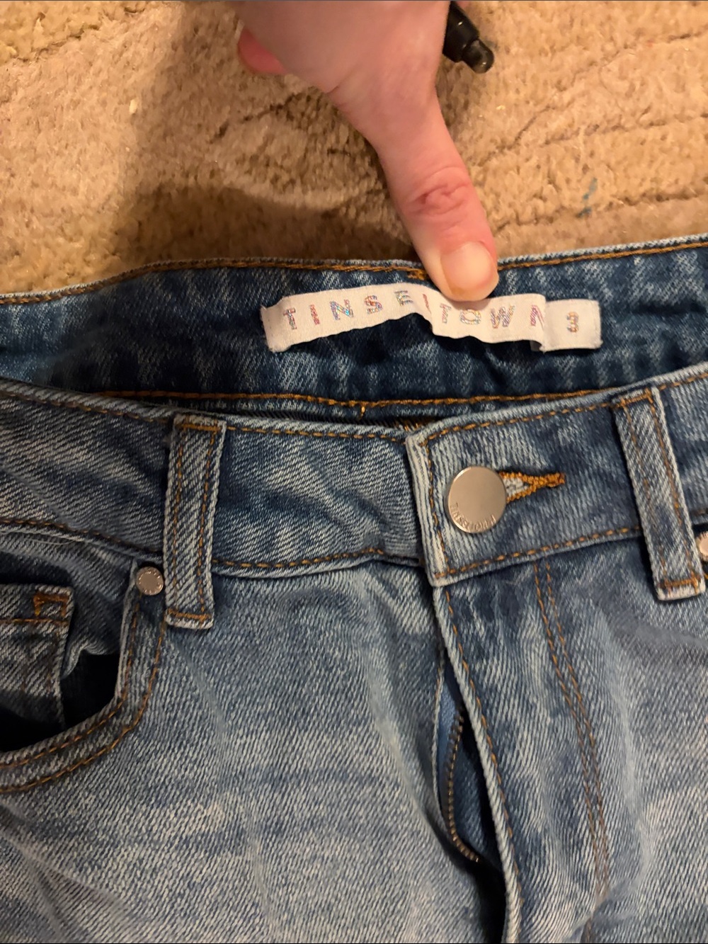 Tinseltown Light Wash Straight Men’s Jeans